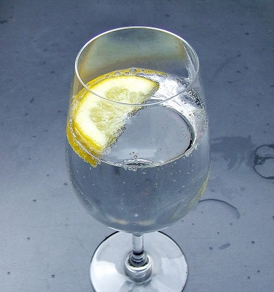 lemon water