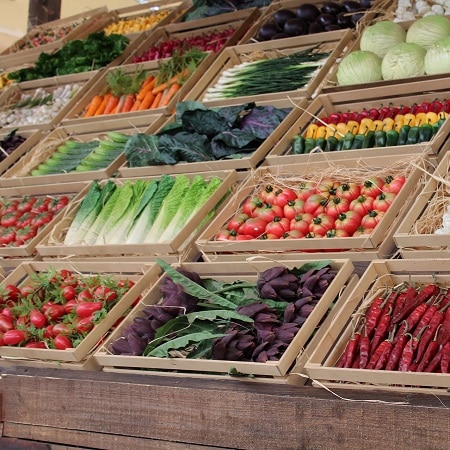 Eat your veg for a healthy tan!