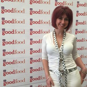Claire Maguire at the BBC Good Food Show