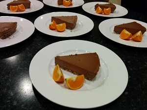 chocolate orange torte